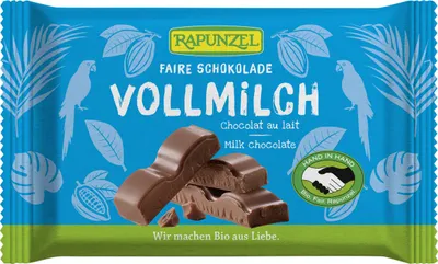 Produktbild von Rapunzel Cristallino Vollmilchschokolade 100g