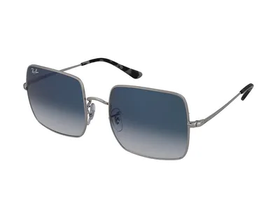 Produktbild von Ray-Ban SQUARE 1971 CLASSIC, Erwachsener, Uni, Quadratisch, Silber, Nicht-polarisierte Linse, Metall