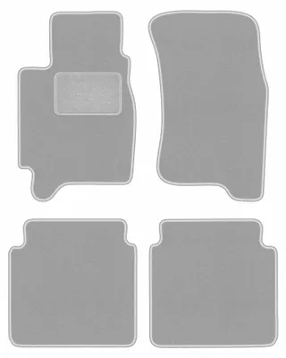 Imagen del producto de Alfombrillas de moqueta para Subaru Legacy II 1993-1998 (familiar/sedán) – juego de 4 piezas, grises, a medida – Wielganizator OSLO