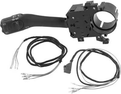 Zdjęcie produktu dla Oryginalna wiązka przewodów Kufatec GRA cruise control rocker KOMPLETT SET do VW Passat 3BG B5