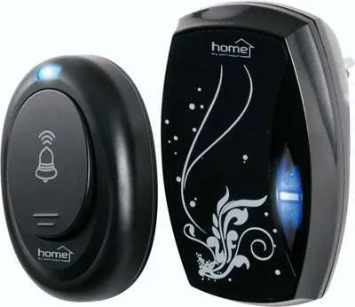 Image de Sonnette sans fil 230V 100m HOME DB112AC noir