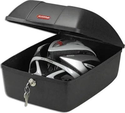 Image de KLICKfix Bike-Box pour Racktime KLICKfix, 25 x 35 x 18 cm, y compris pièce d'accouplement, noir