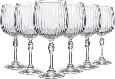 Image de Bormioli Rocco Gin and Tonic Glasses America 20's 740 ml - 6 poursů