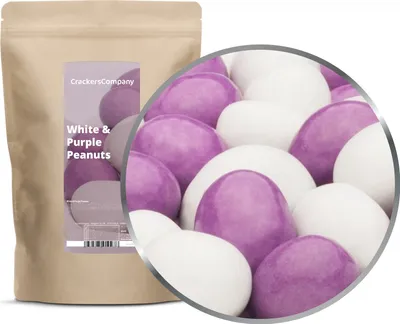 Produktbild von WHITE & PURPLE PEANUTS ZIP Beutel 750g