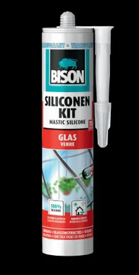 Immagine prodotto di Bison sigillante siliconico per vetro 310 ml