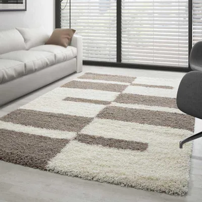 Produktbild von TapisTrend Zotteliger Teppich Beige 160x230 cm Gala Shaggy-, Langflor
