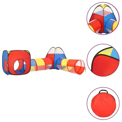 Image de Tente de jeu pour enfants avec 250 balles Multicolore