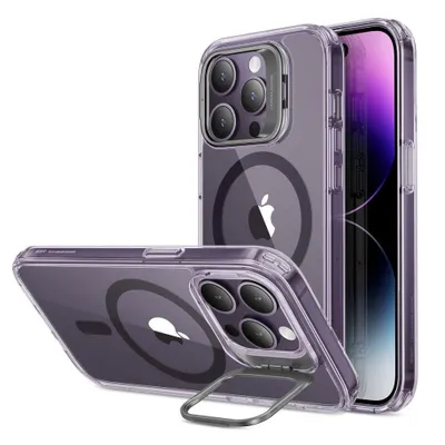 Produktbild von Esr Classic Kickstand Halolock Magsafe Iphone 14 Pro Klar/Lila