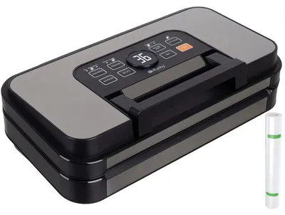Produktbild von Ruhhy 24757 Vakuum-Folienschweißgerät 125 W, 95 kPa, schwarz-silber