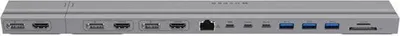 Obrázok produktu pre TARGUS Targus HyperDrive 4K 2 x USB 3.2 Gen 2 (3.1 Gen 2) Type-C Silver