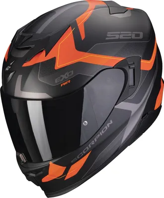 Produktbild von Scorpion EXO-520 Evo Air Elan Helm, schwarz matt/orange, XL (61/62)