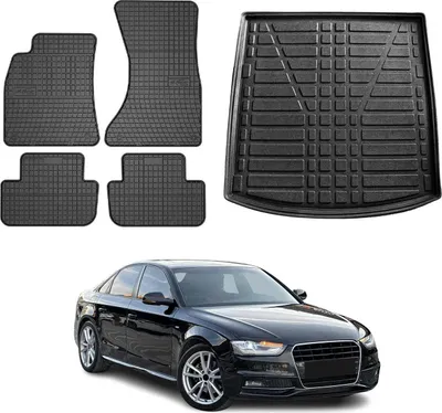 Produktbild von OMAC Fußmatte Gummi für AUDI A4 Limousine (8K2, B8)