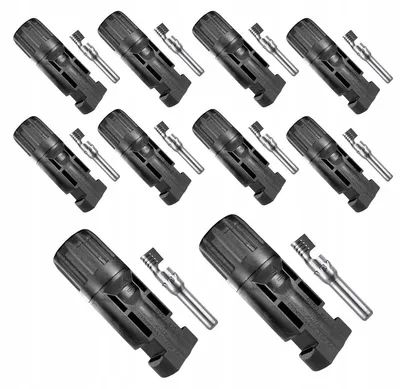 Produktbild von MC4 Solar-Steckverbinder für Kabel 4–6 mm² Stecker (männlich) 100 Stück