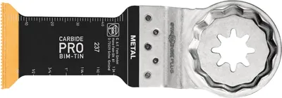 Produktbild von Fein E-Cut Carbide Pro, Länge 60 mm, Breite 32 mm, VE 5 St, Aufnahme SLP