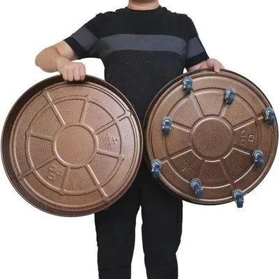 Produktbild von Famanu Pflanzendolly mit Rädern für Innen und Außen - 50,8 cm - 170 kg Tragkraft