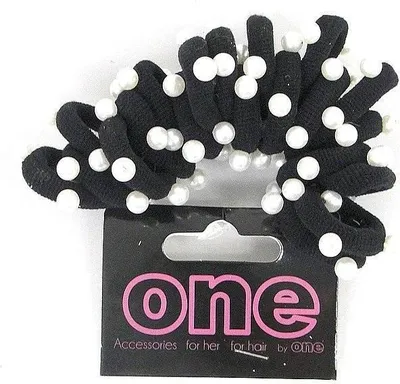 Immagine prodotto di Elastico per capelli con perle 18 pezzi