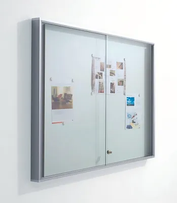 Produktbild von Schaukasten Innen 27 x Din A4 Spezial-Alurahmen 50 x 15