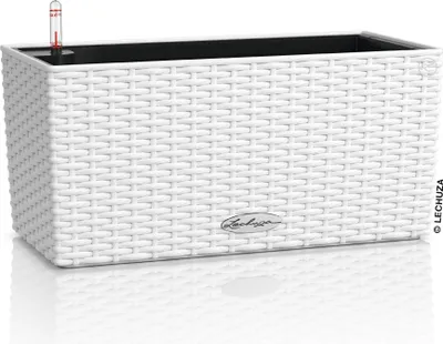 Obrázek produktu pro Lechuza Samozavlažovací truhlík Balconera Cottage 40 cm, bílá