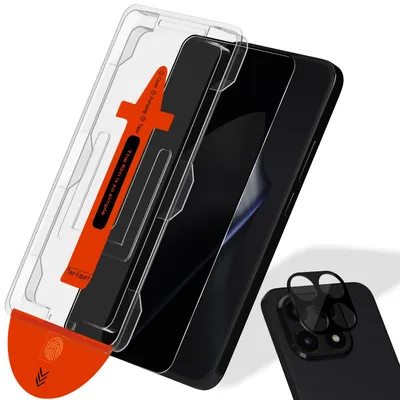 Produktbild von 1-Pack Xiaomi 15T Privacy Displayschutzfolie & 1-Pack Kameraschutz - Gehärtetes Glas | [Automatische Installation] - Blasenfrei