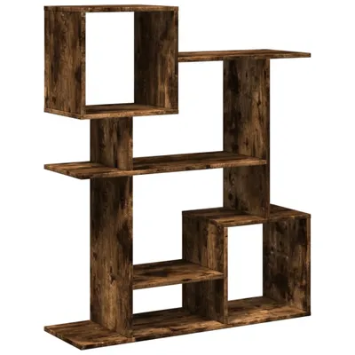 Produktbild von vidaXL Raumteiler-Bücherregal Räuchereiche 92x29x112 cm Holzwerkstoff