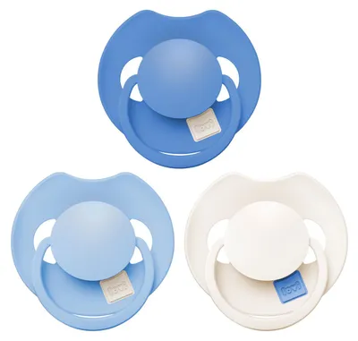 Productafbeelding van Difrax Lovi Fopspenen 6-18 Maanden Blauw (3 stuks)