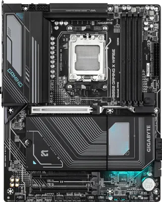 Zdjęcie produktu dla GIGABYTE B850 GAMING X WIFI6E, AMD, Gniazdo AM5, AMD Ryzen 7000 Series, AMD Ryzen 8000 Series, AMD Ryzen 9000 Series, Gniazdo AM5, DDR5-SDRAM, 256 GB