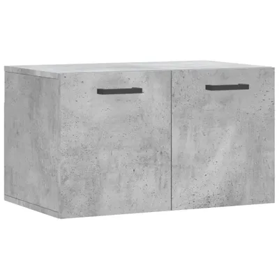 Produktbild von vidaXL Wandschrank Betongrau 60x36,5x35 cm Holzwerkstoff