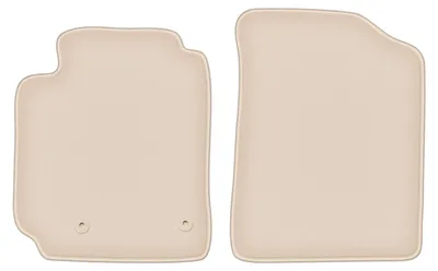 Produktbild von DURBAN Beige Velours-Fußmatten vorne für Toyota Yaris Verso Minivan (1999-2005)