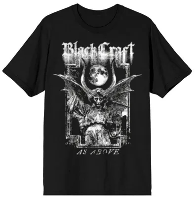 Produktbild von Blackcraft Cult T-Shirt Herren As Above So Below schwarz XXL