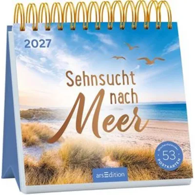 Immagine prodotto di Postkartenkalender Sehnsucht nach Meer 2027