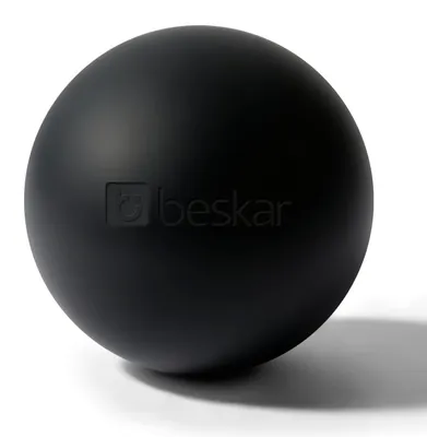 Image de Balle de massage - Lacrosse - Massage trigger point - Silicone naturel - Noir