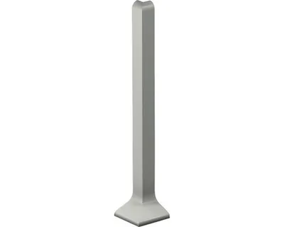 Produktbild von Prinz Außenecke für Alu-Sockelleiste titan 11x80 mm (1 St.)