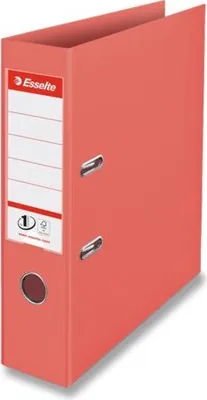 Image de Classeur à levier A4 Esselte No.1 Power Colour'Breeze, tout plastique, dos 7,5 cm, corail