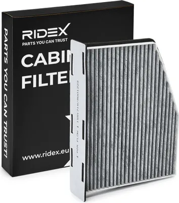 Produktbild von RIDEX 424I0216 Innenraumfilter Pollenfilter für VW GOLF VI (5K1) Aktivkohle