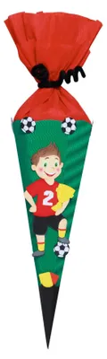 Produktbild von URSUS Schultüten-Bastelset-Mini, Fussballer - 40cm