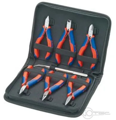 Produktbild von KNIPEX Elektronikzangen-Set 7-teilig