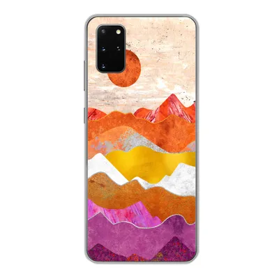 Produktbild von MuchoWow® Handyhülle Schutzhülle Hülle für Samsung Galaxy S20 Plus Lesbisch - Stolz - Marmor Silikon Softcase Handy Hülle - Hartschale