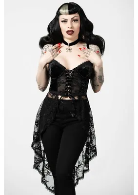 Produktbild von Killstar Mieder - Be Veiled Basque 3XL