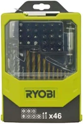 Obrázek produktu pro Ryobi RAK46MIX Sada 46 bitů 1/4" šestihranný vrták