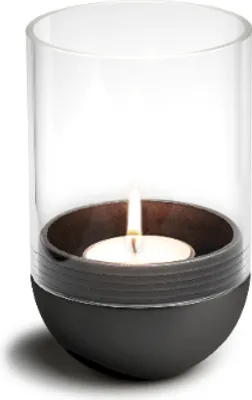 Produktbild von Atmosphere Laterne, Schwarz, Zink/Glas - Höfats | Gravity Candle