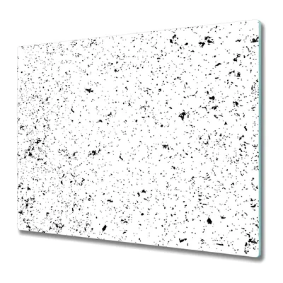 Produktbild von Küchenschneidebrett - Glasschneidebrett - Herdabdeckung - 60x52 - Dalmatinerbeize