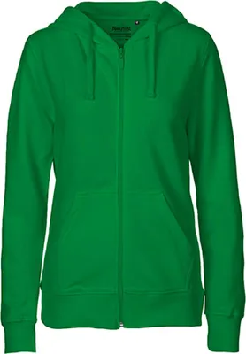 Produktbild von Neutral O83301 | Ladies Zip Hoodie - Farbe: Green - Größe: M