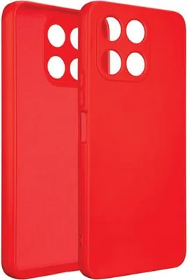 Produktbild von Beline Silikonhülle Honor X6A Rot/Rot