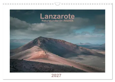 Produktbild von Lanzarote - Naturwunder im Atlantik (Wandkalender 2027 DIN A3 quer), CALVENDO Monatskalender