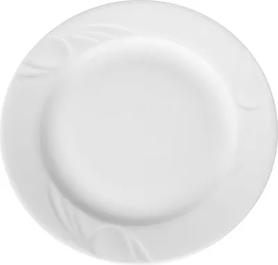 Produktbild von 12x Teller, flach, Karizma, weiß, Hotel Porzellan, ⌀ 16 cm