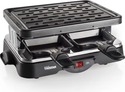Zdjęcie produktu dla Tristar RA-2949, 4 os., Czarny, Prostokątny, 220 x 175 mm, Przyciski, 500 W