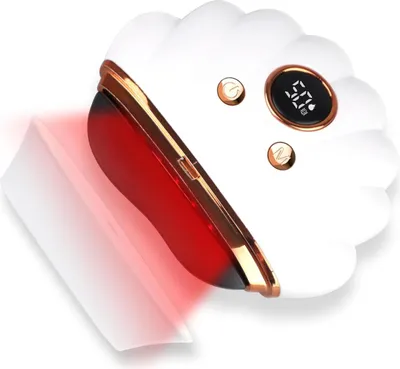 Produktbild von Rotlichttherapie-Gesichtsmassagegerät, elektrisches Gua Sha-Wärmevibrations-Körpermassagegerät für die Gesichtshautpflege, Modelliergerät