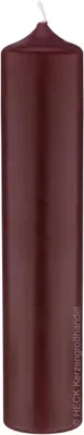 Immagine prodotto di Candele per altare, colore Bordeaux, dimensioni 100 x 300 mm