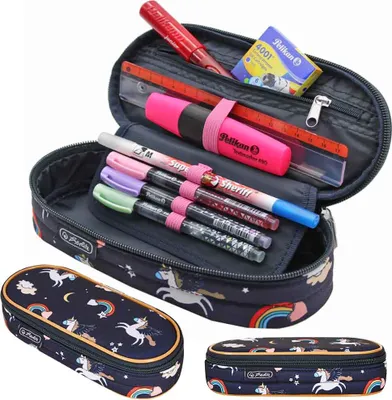 Produktbild von Herlitz Faulenzer Etui Dreamy Unicorn 9-teilig
