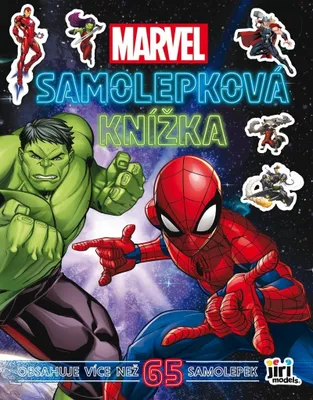 Obrázek produktu pro Samolepková knížka Marvel